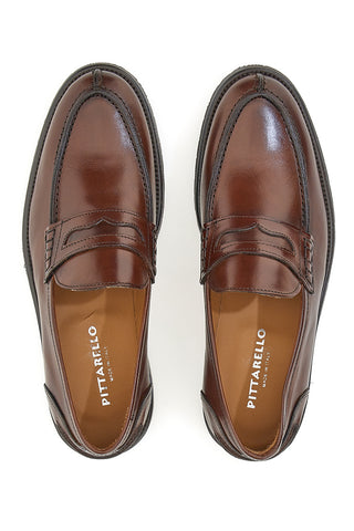 Echtleder Mokassin Cognac Pittarello 3251