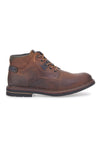 Braune Echtlederstiefel Out Put 72052