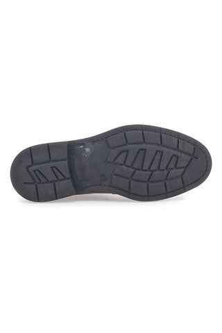 Braune Echtlederstiefel Out Put 72052