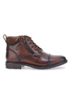 Altemberg 2302 Braune hohe Schnürschuhe