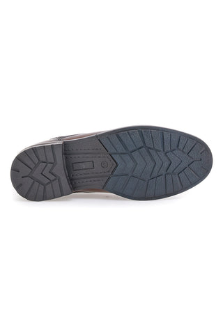 Altemberg 2302 Braune hohe Schnürschuhe