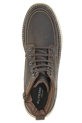 Scarponcino Vera Pelle Marrone Altemberg 2212