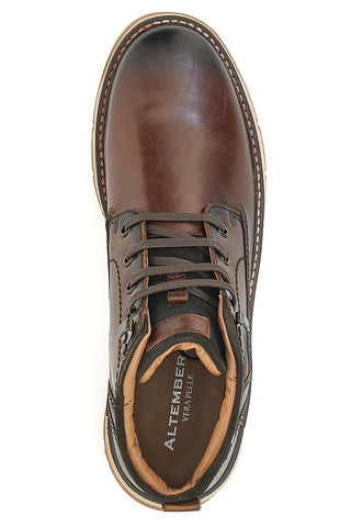 Stringate Alte Marroni Altemberg 2211