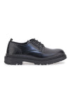 Scarpe Stringate Nere In Vera Pelle Altemberg 22031
