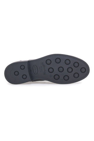 Stivaletto Beatles Vera Pelle Nero Longford 4001