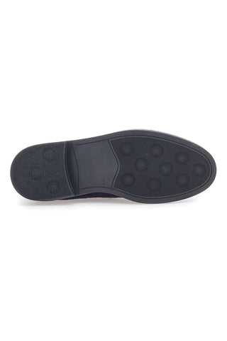 Stivaletti Beatles Blu in Pelle Scamosciata Longford 09