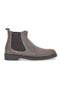 Stivaletti Beatles Tortora in Pelle Scamosciata Longford 09