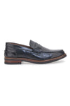 Boardman 014 Schwarze Echtleder-Loafer