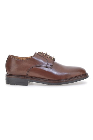 Scarpe Stringate Marroni In Pelle Pittarello 6525