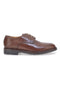 Braune Leder-Schnürschuhe Pittarello 6525