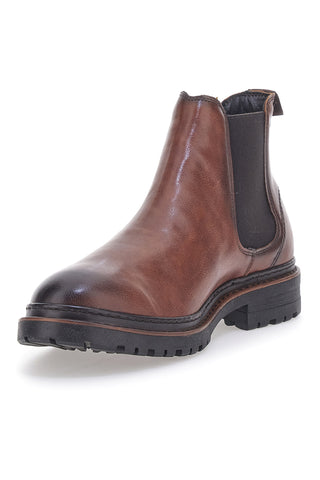 Braune Beatles-Stiefeletten Johes Land 35301