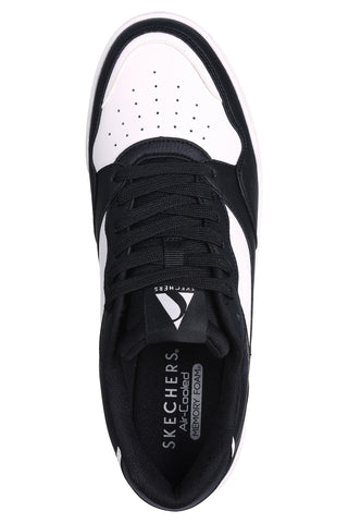 Sneakers Skechers Koop-Volley Low Varsity Nere-Bianche