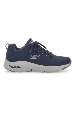 Skechers Arch Fit Titan Blaue Turnschuhe