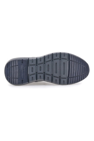 Blaue Nador-Sneaker mit Baumwollgürtel