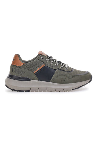Grüne Sneakers Baumwollgürtel Nador