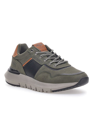 Grüne Sneakers Baumwollgürtel Nador