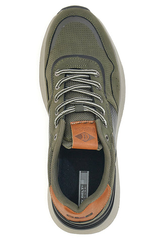 Grüne Sneakers Baumwollgürtel Nador