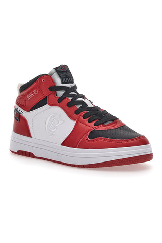 Sneakers Bianche e Rosse Cotton Belt Karim