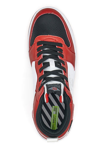 Sneakers Bianche e Rosse Cotton Belt Karim