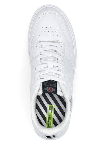 Sneakers Bianche Cotton Belt Funky