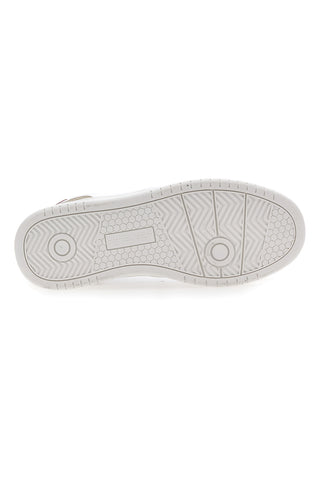 Weiße Sneakers Baumwollgürtel Austria Multi