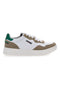 Weiße Sneakers Baumwollgürtel Austria Multi