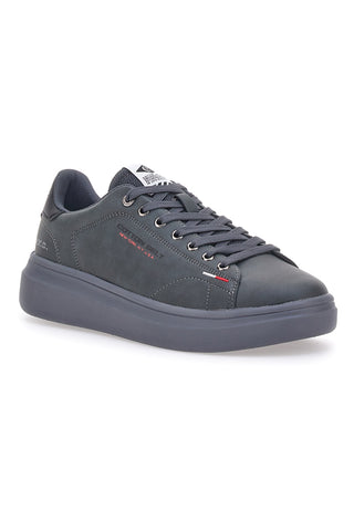 Graue Sneakers Baumwollgürtel London Nbk