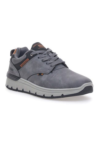 Graue Jay-Sneaker mit Baumwollgürtel