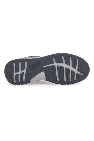 Graue Jay-Sneaker mit Baumwollgürtel