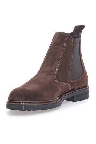 Stivaletti Beatles Marroni in Pelle Scamosciata Claremorris 042