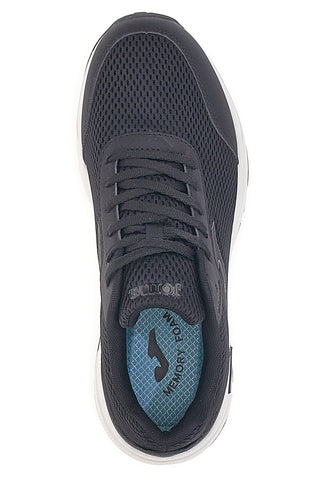 Joma Vesta Men 2401 Schwarze Laufschuhe mit Memory-Schaum