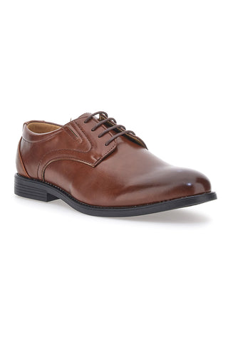 Longford Braune Schnürschuhe 615326