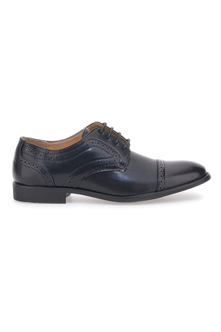 Longford Schwarze Schnürschuhe 22615