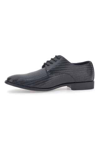 Longford Schwarze Schnürschuhe 22617
