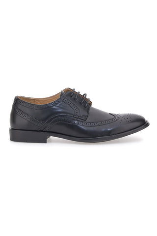 Longford Schwarze Schnürschuhe 22612