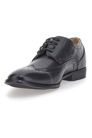 Scarpe Stringate Nere Longford 22612