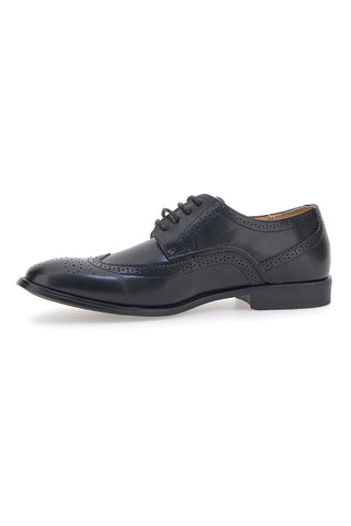 Scarpe Stringate Nere Longford 22612