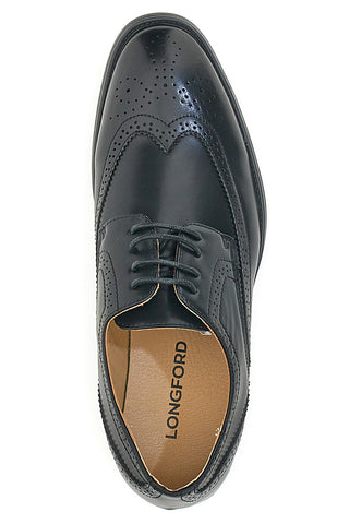 Scarpe Stringate Nere Longford 22612