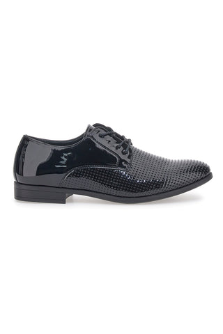 Longford Schwarze Schnürschuhe 20853