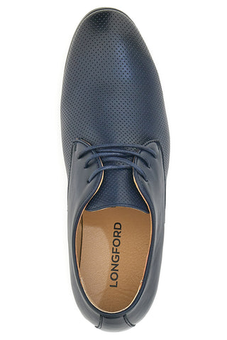 Longford Blaue Schnürschuhe 20851