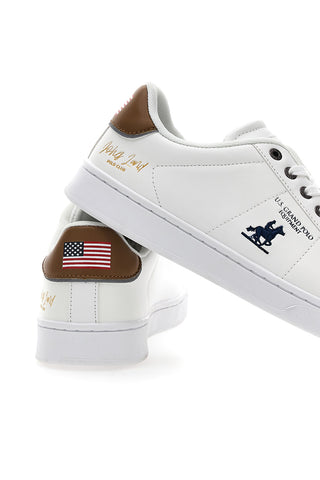 Sneakers Bianche da Uomo U.S. Grand Polo 41403