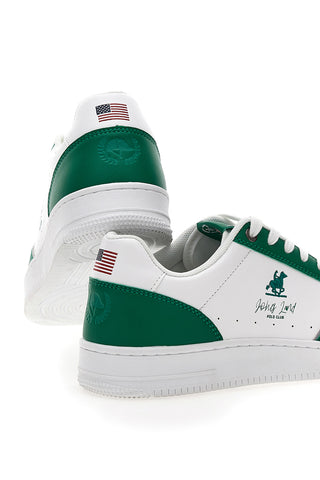 US Grand Polo Herren-Sneaker in Weiß/Grün 41471