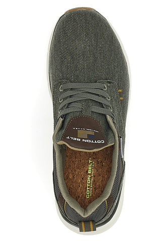 Grüne Sneakers COTTON BELT CBM4185A10