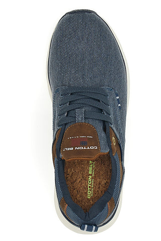 Blaue Cotton Belt Sneaker CBM4185A10