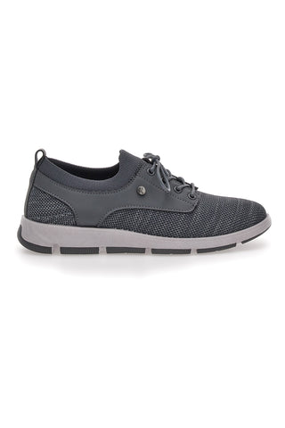 Scarpe Stringate Grigie Casual Johes Land JLM411100