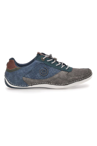 Marineblaue Bugatti-Schnürschuhe 32148010