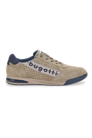 Beige und blaue Bugatti-Sneaker 321A3801
