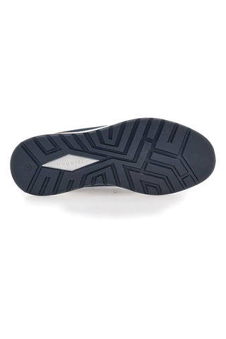 Blaue Turnschuhe mit Schnürsenkeln Bugatti 331AFB05