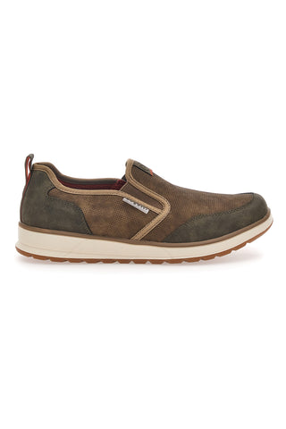 Braune vegane Slip-On-Sneaker Bugatti 331AFB60
