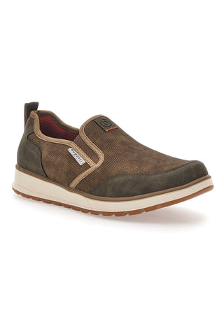 Braune vegane Slip-On-Sneaker Bugatti 331AFB60